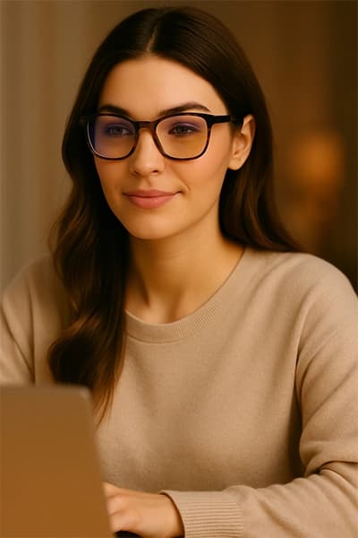 Gafas con lentes bloqueadores de luz azul: guía completa