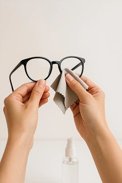 Cómo limpiar las lentes de las gafas sin dañarlas